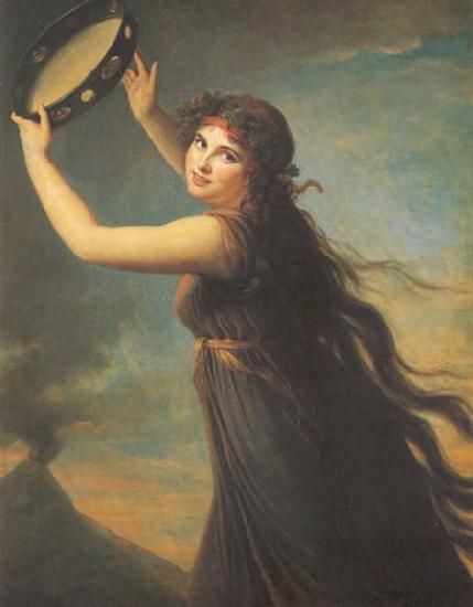 eisabeth Vige-Lebrun Lady Hamilton France oil painting art